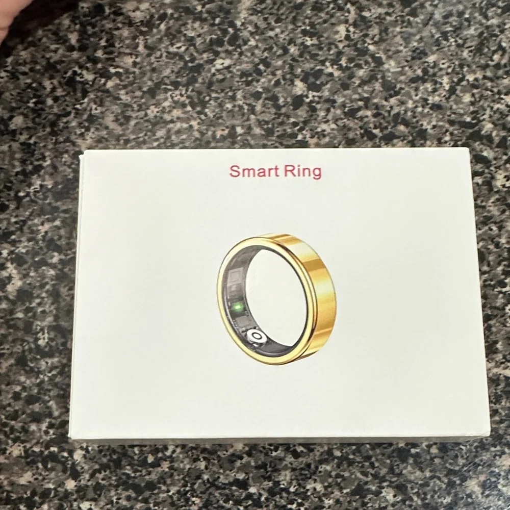 Elegant Gold Smart Ring
